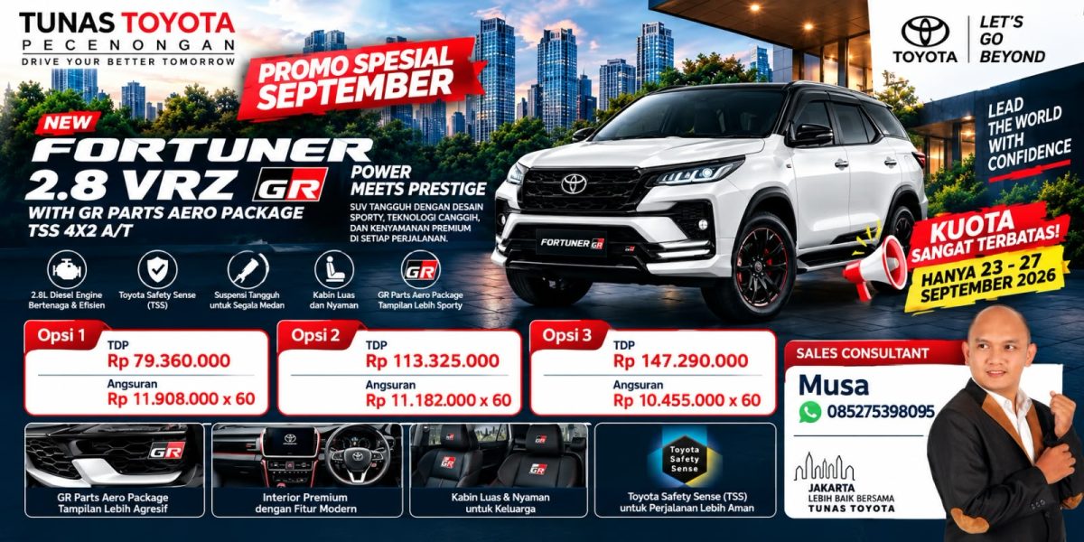 Promo Fortuner Oktober Banner